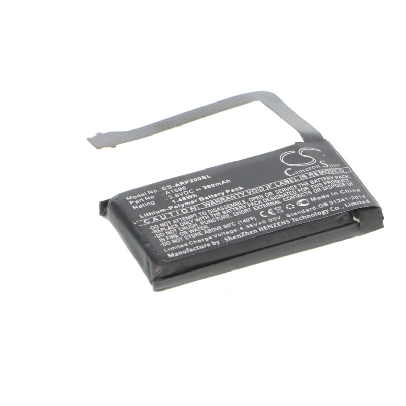 Vhbw - Akku kompatibel mit Apple AirPods 2 Charging Case wireless Headset Kopfhörer (390mAh, 3,8V, Li-Polymer)