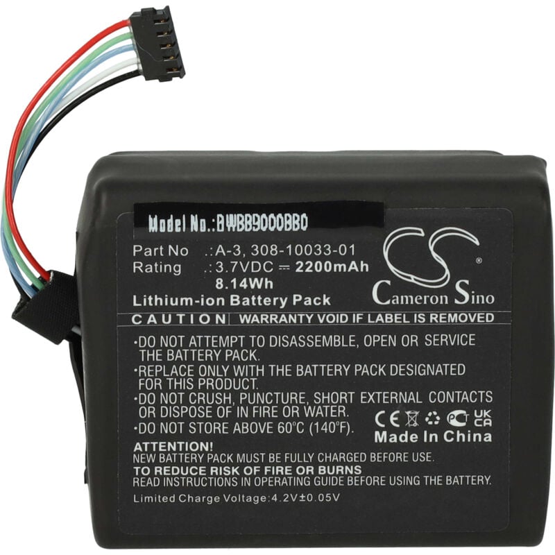 Vhbw - Akku kompatibel mit Arlo Baby, Baby ABA1100 Babyphone Babytalker (2200mAh, 3,7V, Li-Ion)