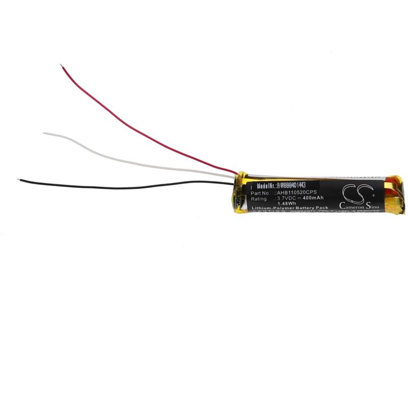 Vhbw - Akku kompatibel mit Bose QC35, QC35 ii, qc 45 Wireless Headset Kopfhörer (400 mAh, 3,7 v, Li-Polymer)