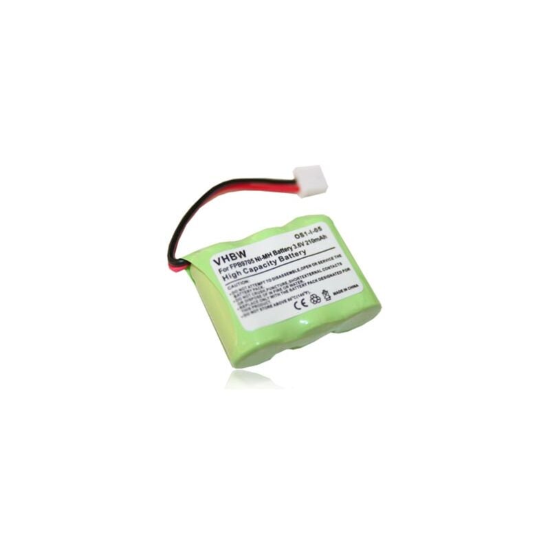 Vhbw - Akku kompatibel mit Dogtra 280NCP Receiver, 282NCP Receiver, 300M Receiver Hundehalsband Hunde-Trainer (210mAh, 3,6V, NiMH)