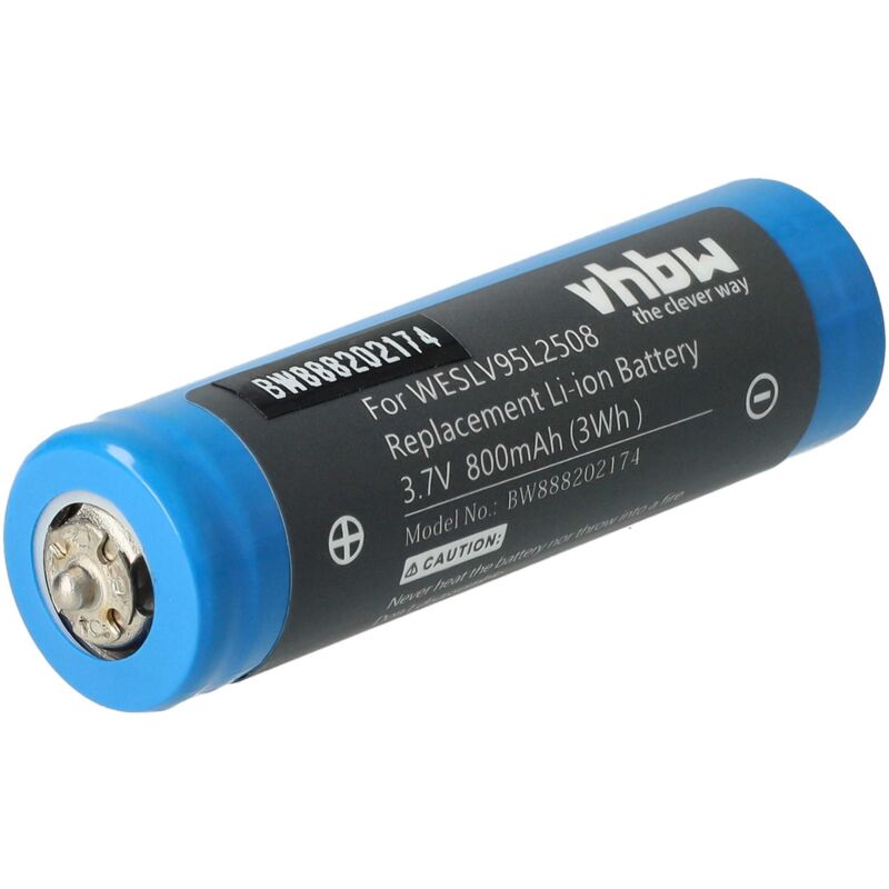 Vhbw - Akku kompatibel mit Panasonic ES-8232, ES-8243, ES-8249, ES-8253, ES-8807 Rasierer Haarschneider (800mAh, 3,7V, Li-Ion)