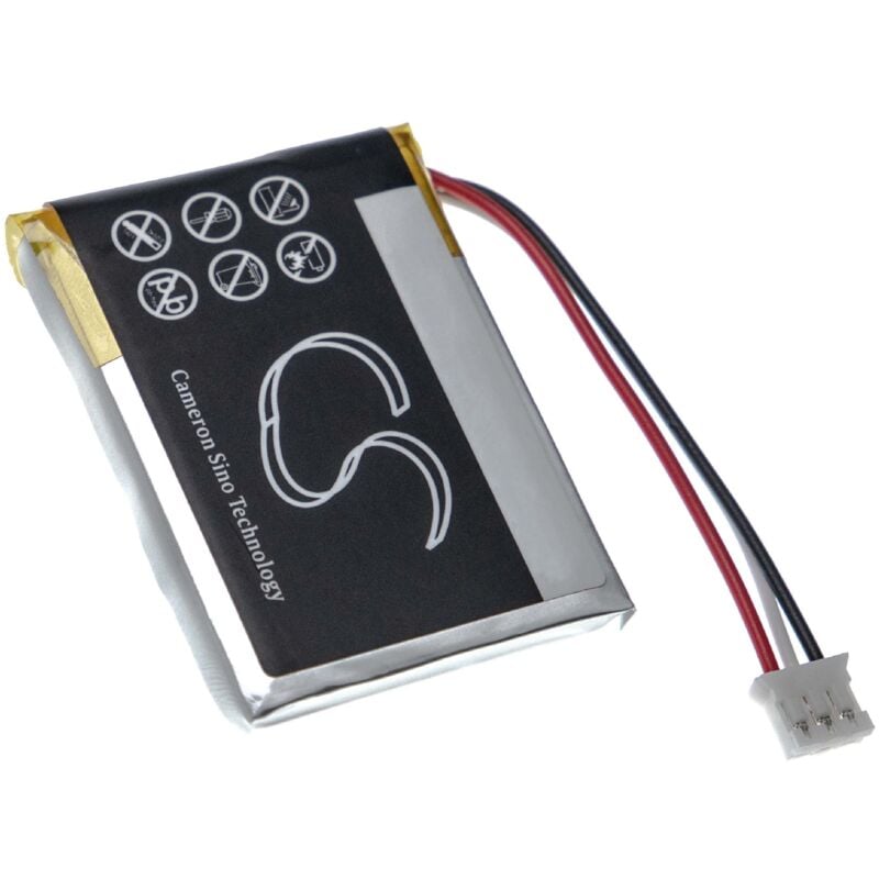 Vhbw - Akku kompatibel mit Sony WH-CH700N, MDR-XB950N1, SRS-WS1 Wireless Headset Kopfhörer (1000 mAh, 3,7 v, Li-Polymer)