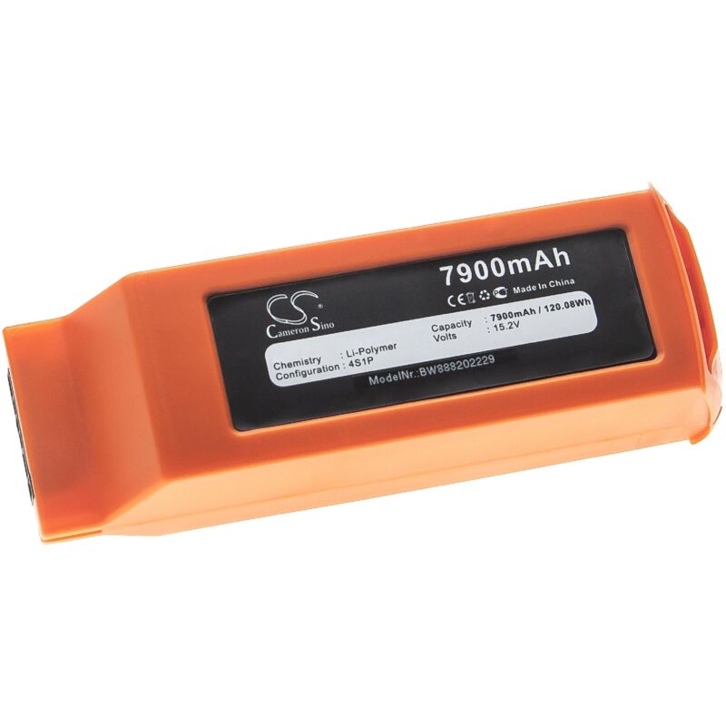 Vhbw - Akku kompatibel mit Yuneec H520, H520 Hexacopter Airframe Drohne Multicopter Quadrocopter (7900mAh, 15,2V, Li-Polymer)