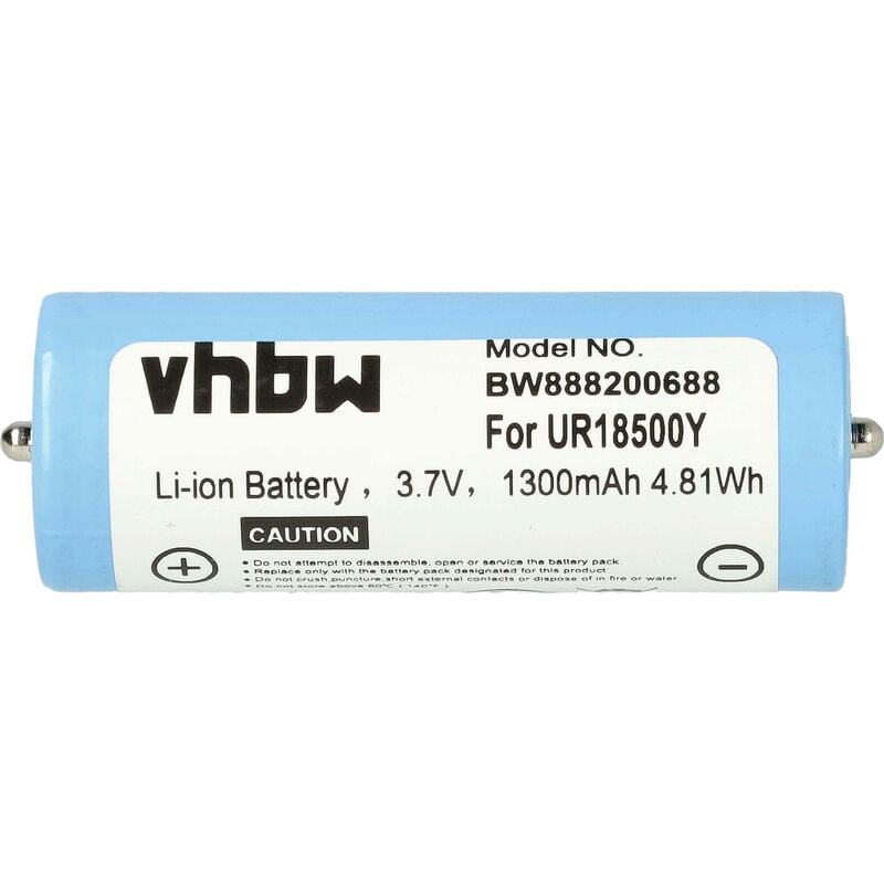 Vhbw - Akku kompatibel mit Braun Series 9 9040s wet & dry, 9075cc, 9090cc, 9095cc Rasierer (1300 mAh, 3,7 v, Li-Ion)