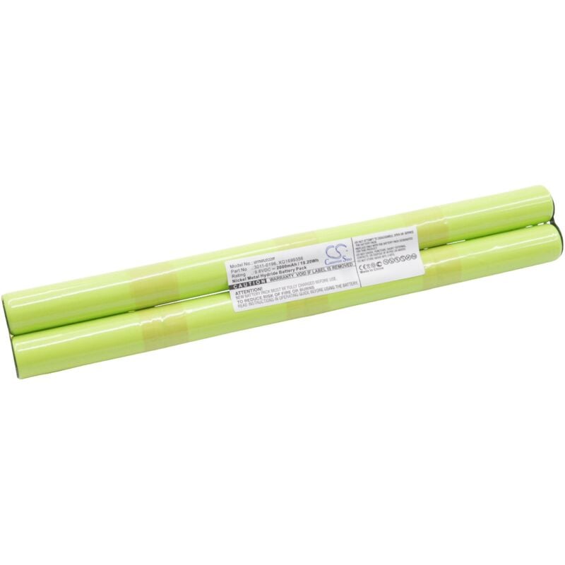 Vhbw - Akku kompatibel mit Minelab Explorer s, Explorer se, e-trac, Explorer 2, Explorer ii Metalldetektor (2000 mAh, 9,6 v, NiMH)