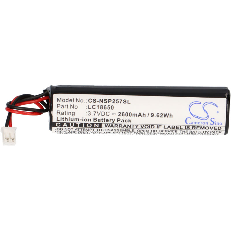 Vhbw - Akku kompatibel mit Nvidia Shield P2570, Shield tv 1st Generation Controller Spielekonsole (2600mAh, 3,7V, Li-Ion)