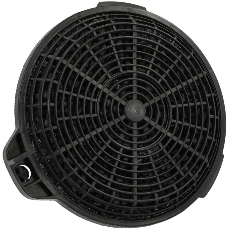 Aktivkohlefilter kompatibel mit Cata Valto wh 02059008, Valto 900 xgwh, Valto 900 xgbk, vn 600 inox Dunstabzugshaube - 13,25 cm - Vhbw