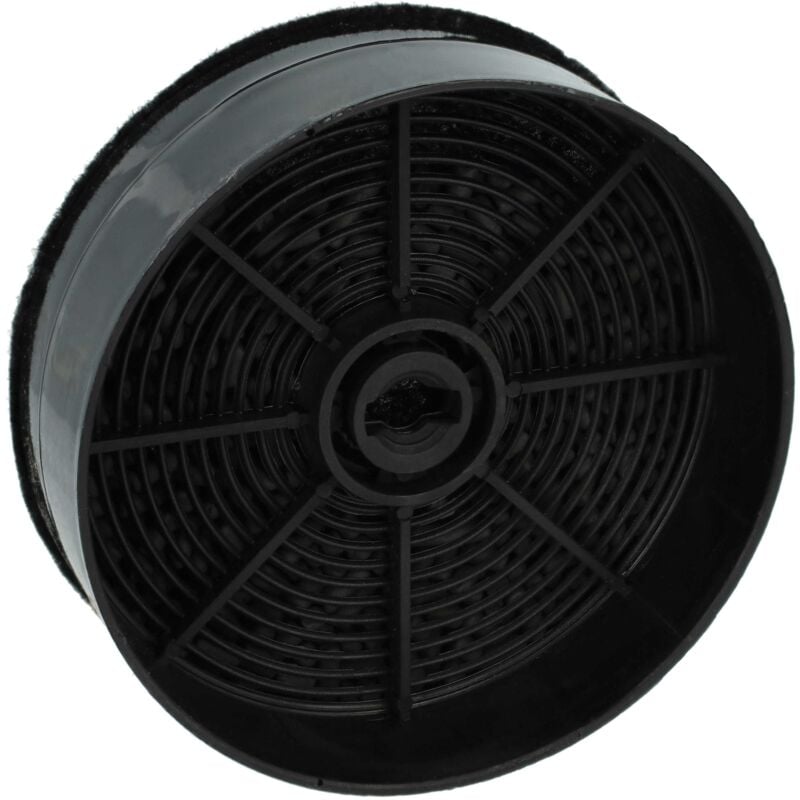 Aktivkohlefilter kompatibel mit Electrolux inka smart c lg A52, inka smart c lg A70, inka smart hc x A52 Dunstabzugshaube - 12,4 cm - Vhbw