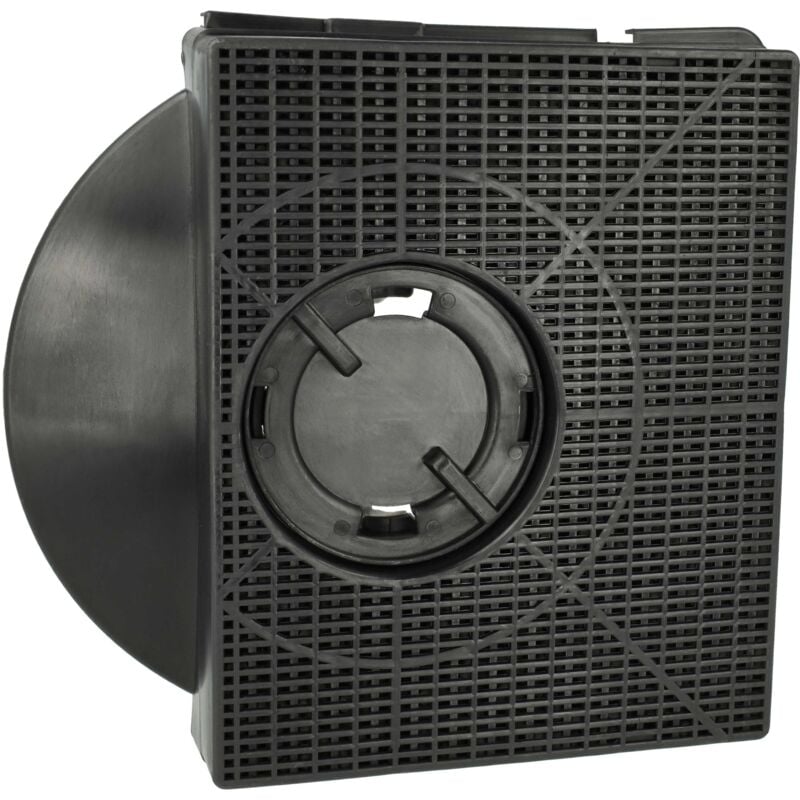 Aktivkohlefilter kompatibel mit Elica Circus, ciak std GR/A/56, count st WH/F/90 s.mass. Dunstabzugshaube - 21,3 x 20,7 x 4,1 cm - Vhbw