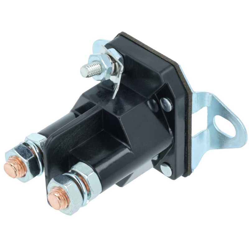 Anlasserrelais für Motor Ersatz für 09205484, 030817 für Aufsitzmäher, Rasentraktoren, Quads - Magnetschalter, 12 v, 3-polig - Vhbw