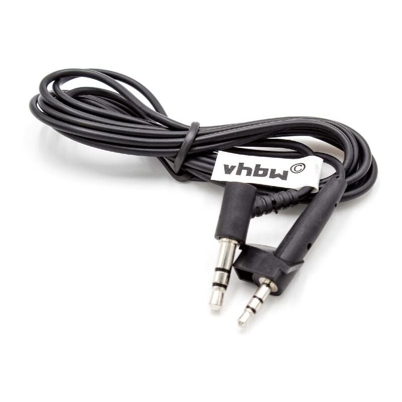 Vhbw - Audio aux Kabel auf 3,5mm Klinkenstecker kompatibel mit Bose AE2, AE2i Kopfhörer, 120cm