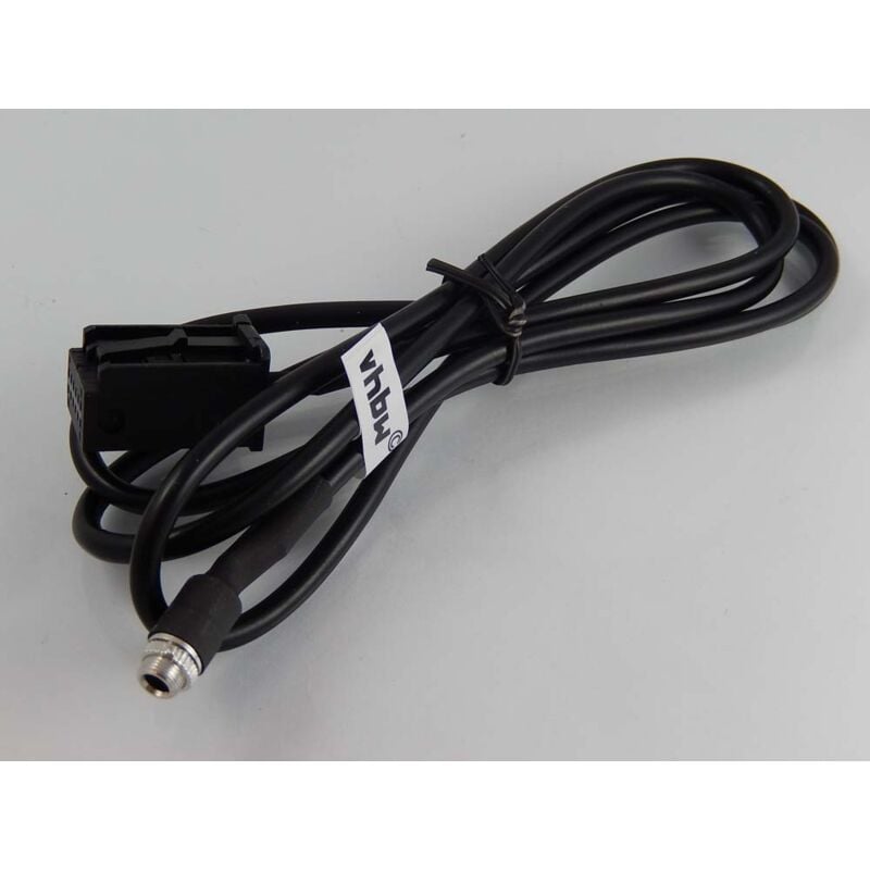 Vhbw - Aux Adapter Kabel kfz Radio kompatibel mit Auto Ford Mondeo, Fiesta, Transit, Fusion, AutoRadio 6000 cd Stereo