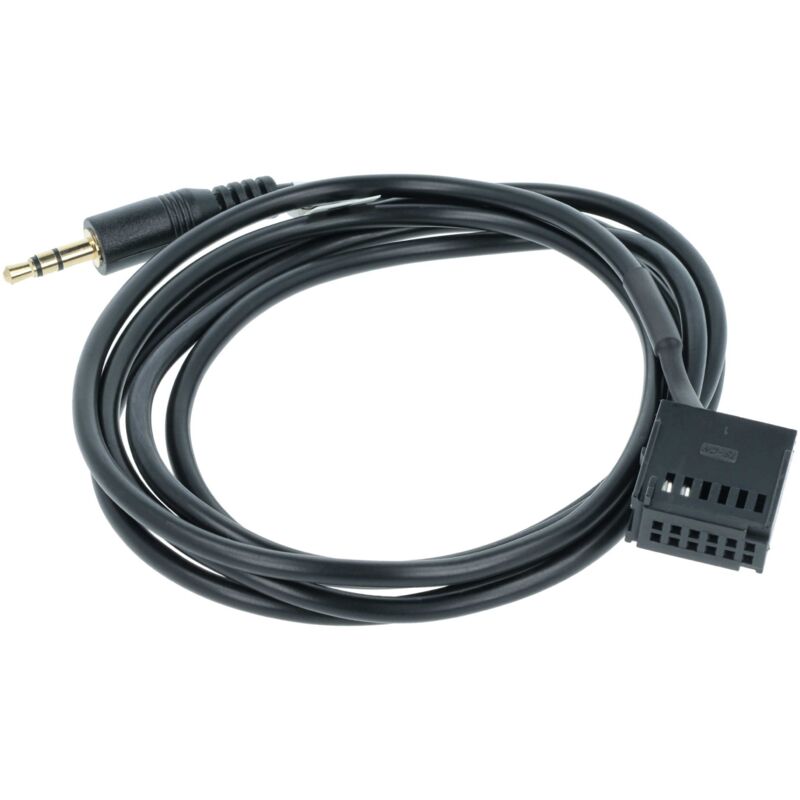 Vhbw - aux Audio Adapter Kabel kfz Radio (90 cm) kompatibel mit Ford Radio 6000CD rds, 6000 Aux, C5000 Auto, Autoradio