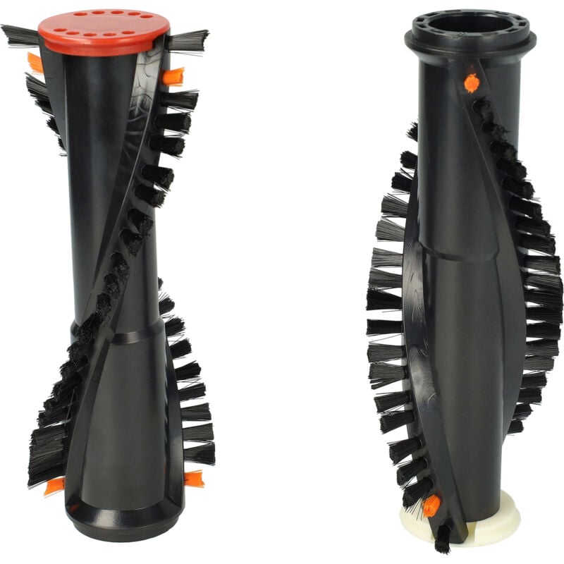 2x Bürste kompatibel mit Vorwerk Kobold 135, 131, 136, 130 Staubsauger Bürstenset - Bürstenrolle - Ersatz für et 340, eb 350, eb 351, eb 351F, EB350,