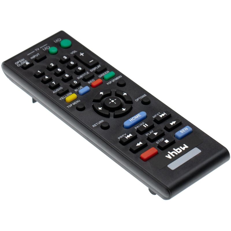 vhbw Fernbedienung Ersatz für Sony RMT-B119A für Blu-Ray Disc Player - Ersatzfernbedienung