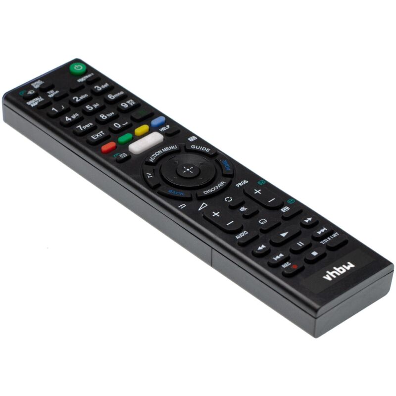 vhbw Fernbedienung kompatibel mit Sony KDL-40HX750, KDL-40HX751, KDL-40HX753, KDL40HX750, KDL40HX753 Fernseher, TV - Ersatzfernbedienung