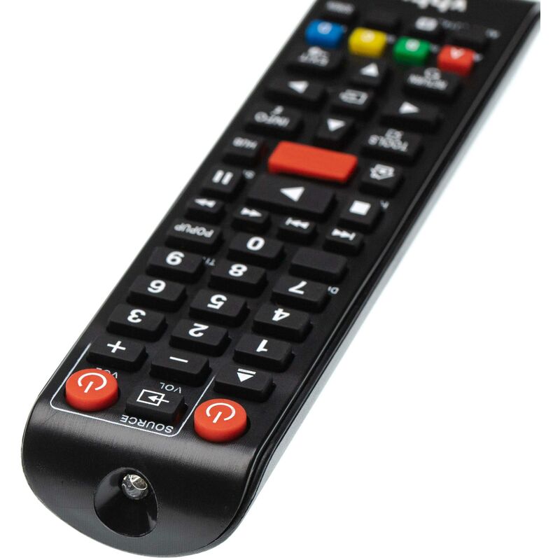 vhbw Fernbedienung kompatibel mit Samsung BD-EM59C/ZA, BDEM59CZA, BD-EM59/ZA, BDEM59C/ZA, BDEM59C Blu-Ray Disc Player - Ersatzfernbedienung