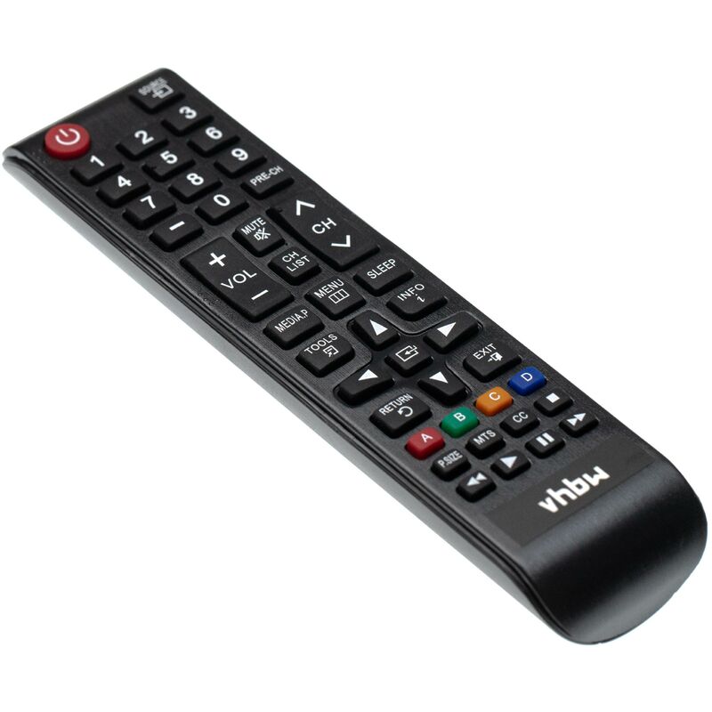 vhbw Fernbedienung kompatibel mit Samsung UN55FH6200F, UN55ES6003FXZA, UN55FH6200, UN55FH6003FXZA Fernseher, TV - Ersatzfernbedienung