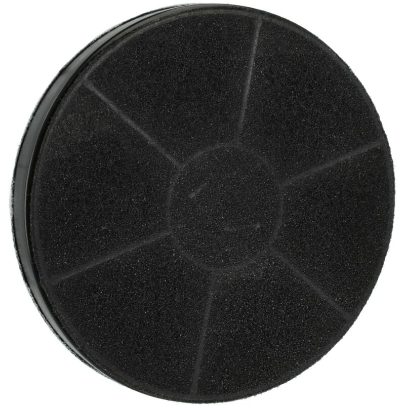 vhbw 1x Kombifilter Ersatz für Moulinex AD 6, AD6 für Fritteuse - Fett- & Geruchs-Filter, 165 mm