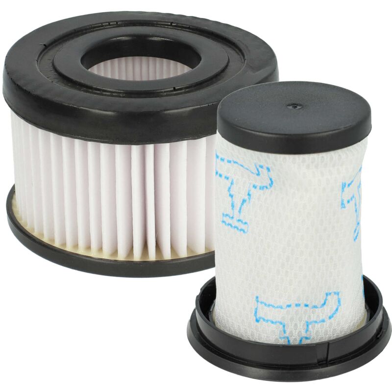 Filter-Set Ersatz für Rowenta ZR009004, 3221614007446, ZR009003 für Staubsauger - 2x Filter (Patronen-Filter, Trennfilter) - Vhbw