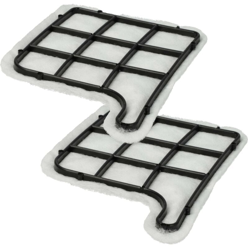 Vhbw - Filterset 2x Motorschutz-Filter kompatibel mit Vorwerk Kobold VK135, VK135SC, vk 135 sc, VK136, 135, 135SC, 135 sc, 136, 136 sc Staubsauger