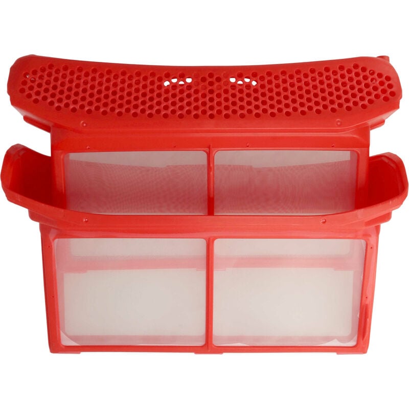 Vhbw - Flusensieb kompatibel mit Bosch / Siemens WT43W Serie Wäschetrockner, Wärmepumpentrockner - Filter + Halter