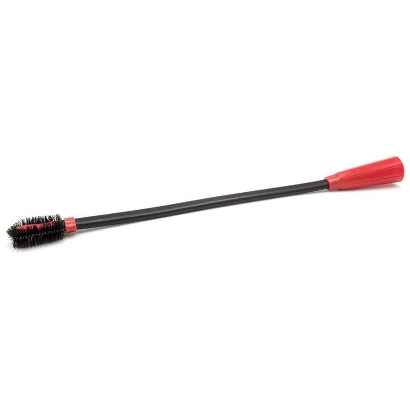 vhbw Fugendüse Flexibel kompatibel mit Miele SDAG1, SDAG0, SDAE1 Staubsauger mit 30-37 mm Rundanschluss - Staubsaugerdüse, abnehmbare Bürste, 61,5 cm