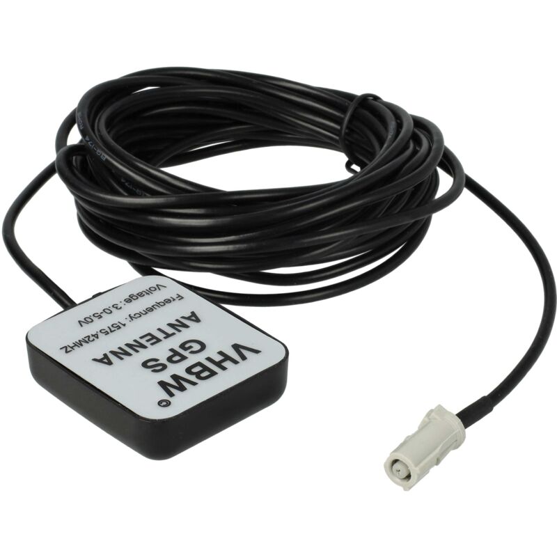 Vhbw - gps Antenne mit avic Anschluss, aktiv kompatibel mit Ford, Honda, Suzuki, Grundig Alpine Acura Navigation, Mercedes Command, Marelli, u.a