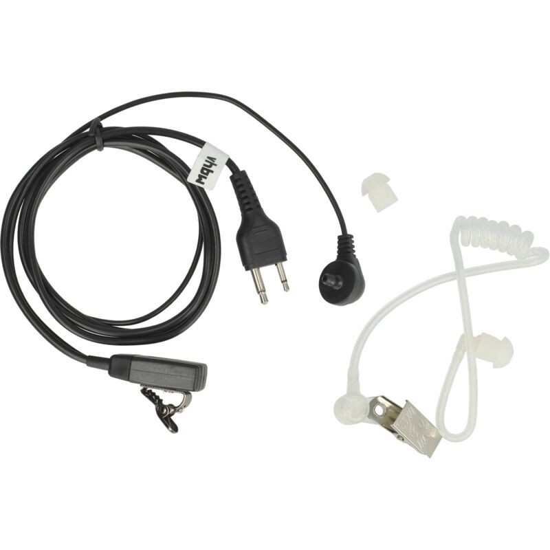 Headset kompatibel mit Hytera hyt TC-980 Funkgerät - Vhbw