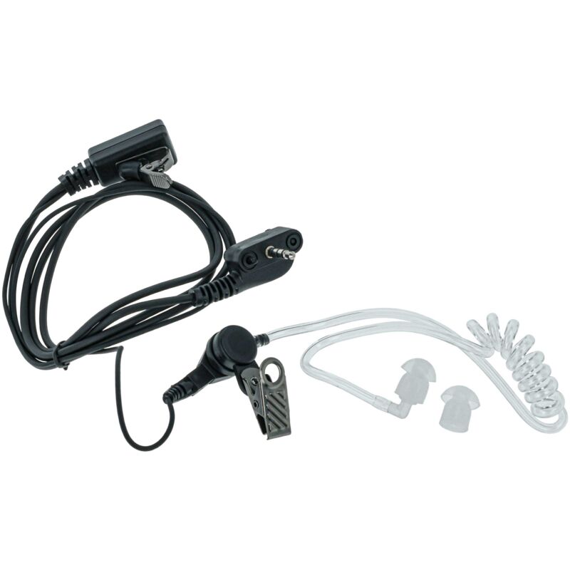 Vhbw - Headset kompatibel mit Yaesu / Vertex VX-130, VX-140, VX-146, VX-160, VX-180, VX-210A, VX-230, VX-231, VX-246, VX-350, VX-351 Funkgerät