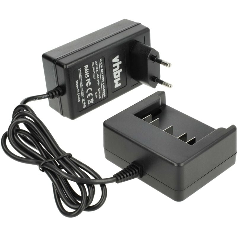 Ladegerät kompatibel mit Bosch 1 600 336 913, 1 600 Z00 03C, 1 600 Z00 03B, 1 600 A00 L1M, 2 607 336 003 Werkzeug Akkus - Vhbw