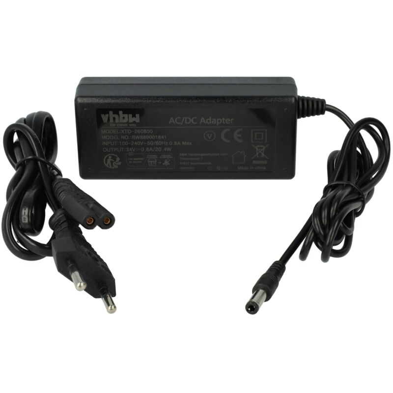 Ladegerät kompatibel mit Proscenic P11 Series P11US, P11 Smart Series, I10, P11, P10 Pro Handstaubsauger, Akkustaubsauger - Vhbw