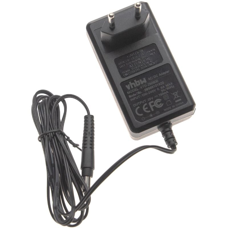 Vhbw - Ladegerät kompatibel mit Tefal Air Force 560 Flex TY949, Air Force 560 Flex TY947 Handstaubsauger, Akkustaubsauger