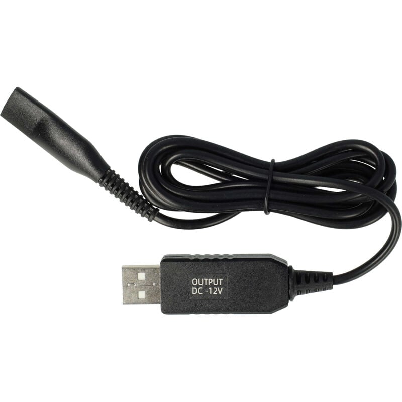 Vhbw - Ladekabel kompatibel mit Braun Silk&Soft 5360, 5560 Rasierer - Netzkabel, 120 cm