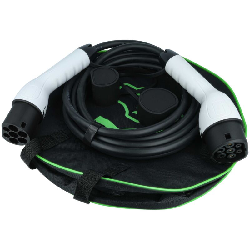 Vhbw - Ladekabel Typ 2 zu Typ 2 kompatibel mit Alfa Romeo Tonale Elektroauto, 1-phasig, 32 a, 7 kW, 5 m