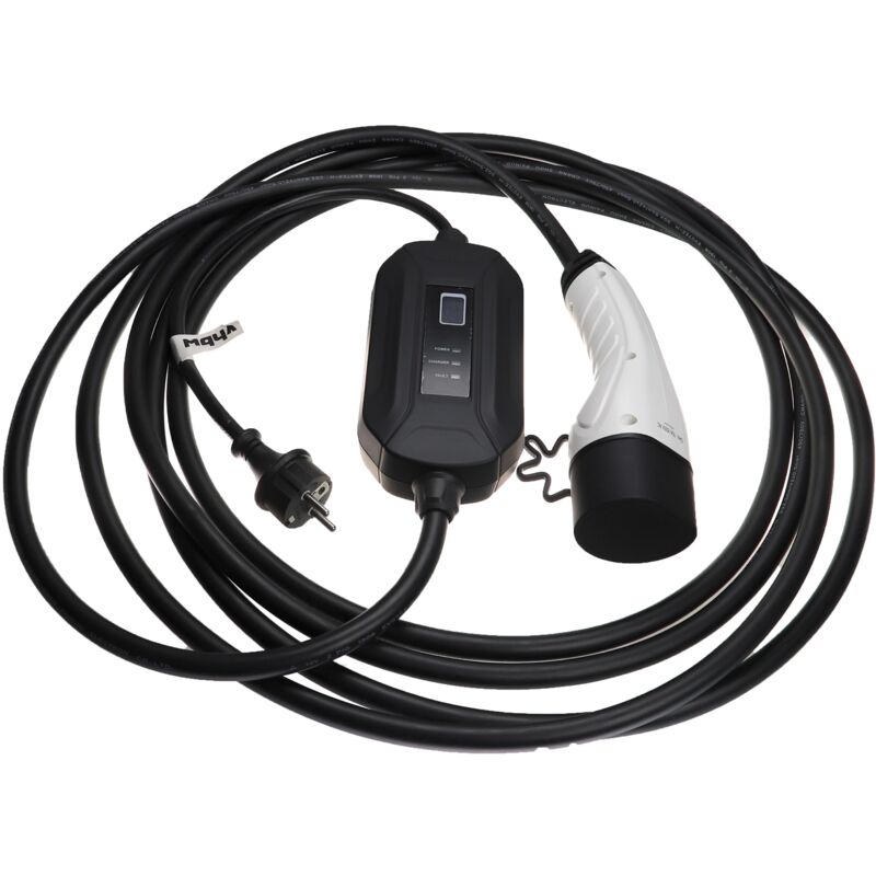 Vhbw - Ladekabel Typ 2 zu Typ f cee 7/7 kompatibel mit Zeekr x, 001 Elektroauto, 1-phasig, 16 a, 3,5 kW, 7 m