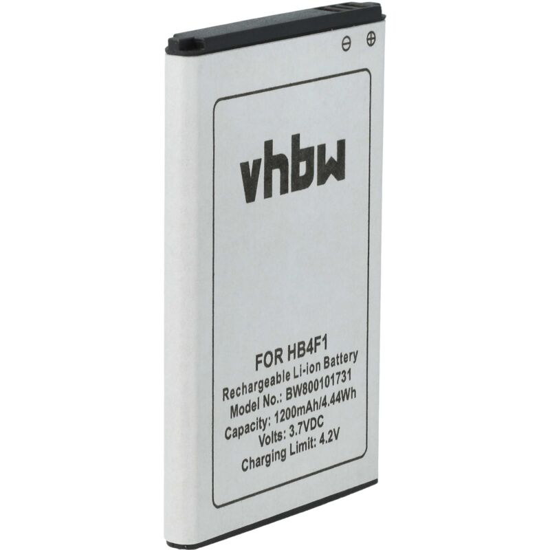 Vhbw - Akku Ersatz für Huawei BLT005, BL161, HWBAF1, HB4F1 für Router Modem Hotspots (1200 mAh, 3,7 v, Li-Ion)