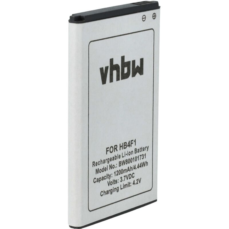 vhbw Akku kompatibel mit Huawei EC5321, M860, i-Mo, ET5321, MiFi E6939, P51 Router Modem Hotspots (1200 mAh, 3,7 V, Li-Ion)