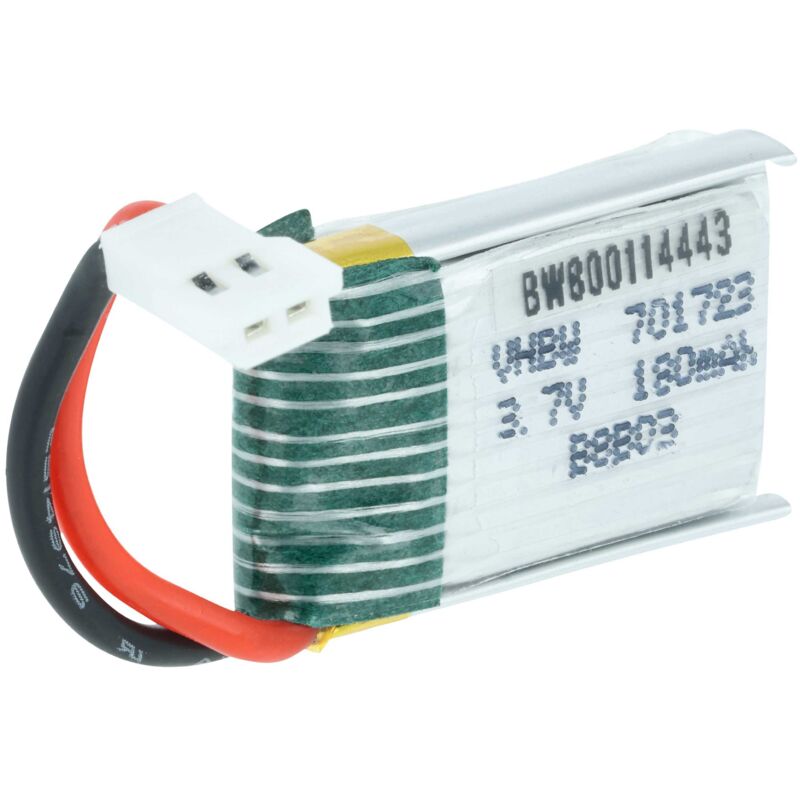 Vhbw - Akku kompatibel mit Wltoys V933 rc Helicopter Modellbau (180mAh, 3,7V, Li-Ion)