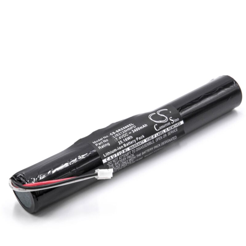 Vhbw - Akku Ersatz für Sony LIS2128HNPD für Lautsprecher Boxen Speaker (3400 mAh, 7,4 v, Li-Ion)