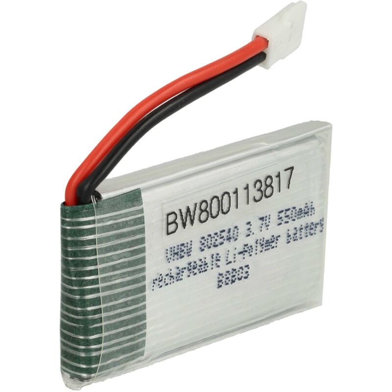 Vhbw - Akku kompatibel mit Bojiang S5C-2 Drohne Multicopter Quadrocopter (550 mAh, 3,7 v, Li-Ion)