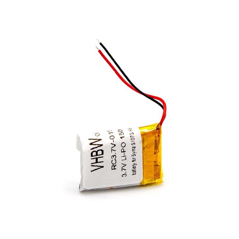 Vhbw - Akku kompatibel mit Syma S107G, 107G, S108G, S109G, S102G, S111G Modellbau (150mAh, 3,7V, Li-Polymer)