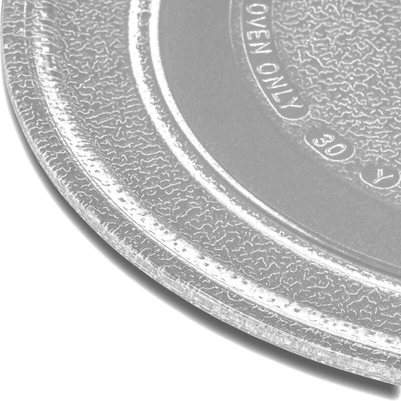Mikrowellen-Teller kompatibel mit Severin MW7874 Mikrowelle - Drehteller, 24,5 cm, Glas - Vhbw