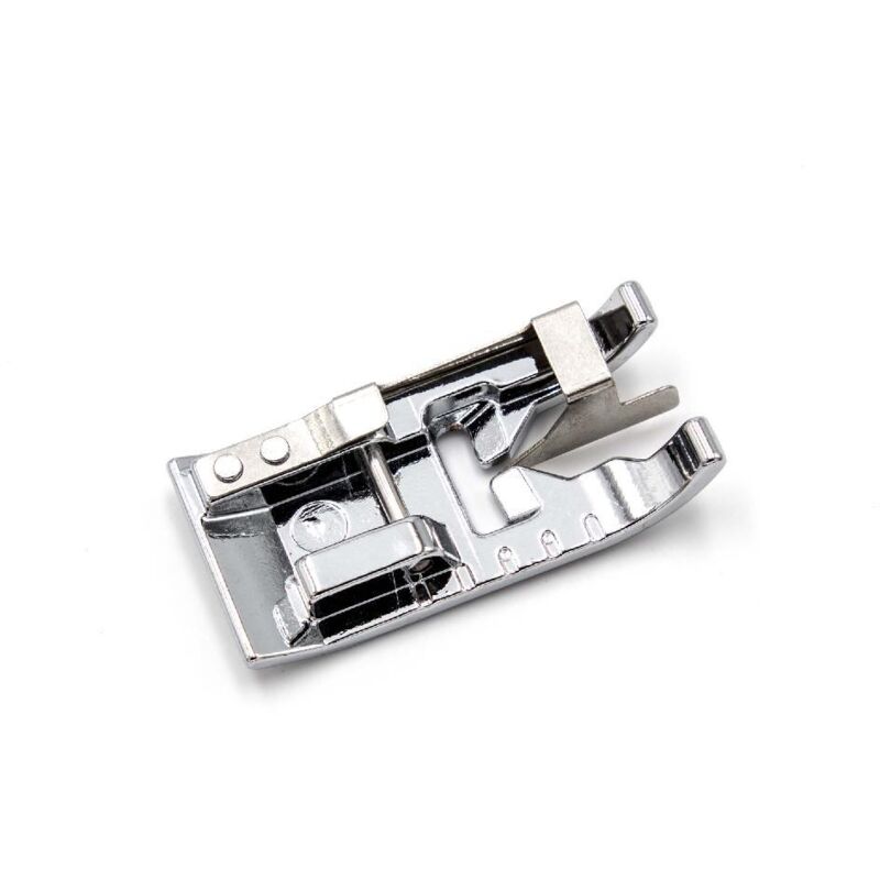 vhbw Nähmaschine Ersatzteil Zubehör Kantenfuß mit Mittelführung kompatibel mit Nähmaschine Bernette London 3, 5, 6, 7, 8