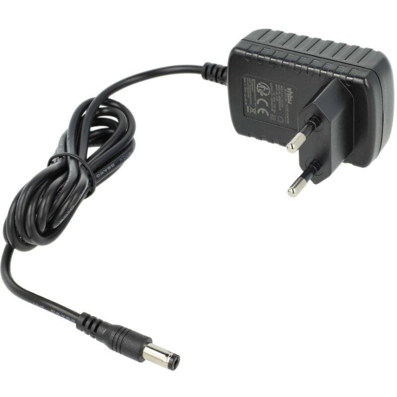 vhbw Netzteil kompatibel mit Denon DP 201 MKII, 501 MKII, 701 MKII Plattenspieler - 140 cm