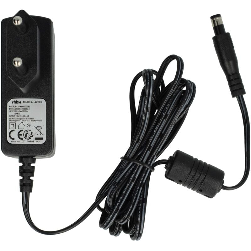 Vhbw - Netzteil kompatibel mit Line 6 ToneCore Pedale, V70, Relay G70/75, XDR-Receiver Overdrive-Pedal Multieffektgerät - 1,45 cm