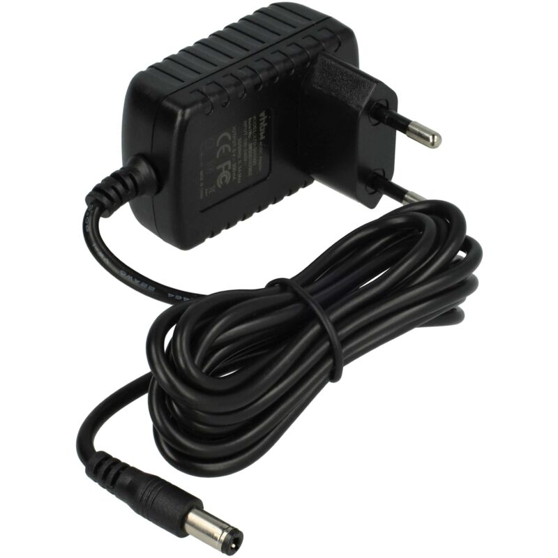 Vhbw - Netzteil kompatibel mit Sharp EL-19801E, EL94T, EL2626 druckfähigen Tischrechner, druckenden Taschenrechner - 9,1 cm