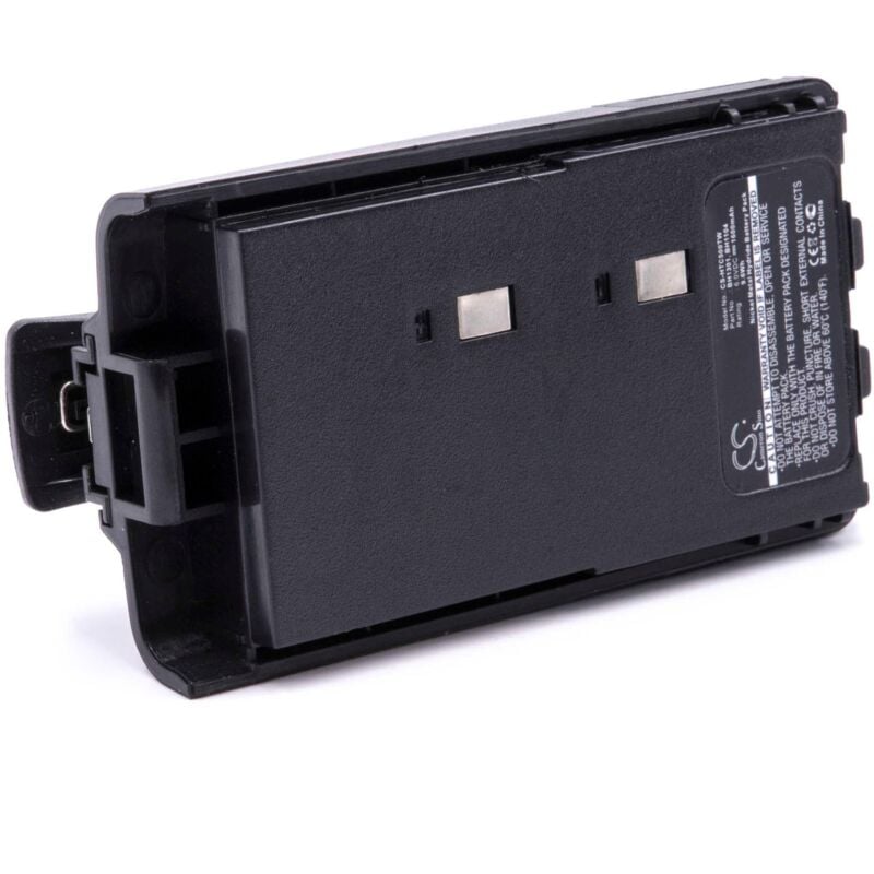 Vhbw - 1x Akku kompatibel mit hyt TC-446, TC-500, TC-500-U1, TB75, TC-500-V1 Funkgerät, Walkie Talkie (1200 mAh, 6 v, NiMH) + Gürtelclip