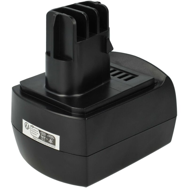 Vhbw - 1x Akku kompatibel mit Metabo BSZ9.6, BSZ9.6 Air cooled, BSP9.6, BSZ9.6IM Plus, BSZ9.6 Impuls Elektrowerkzeug (2100 mAh, NiMH, 9,6 v)