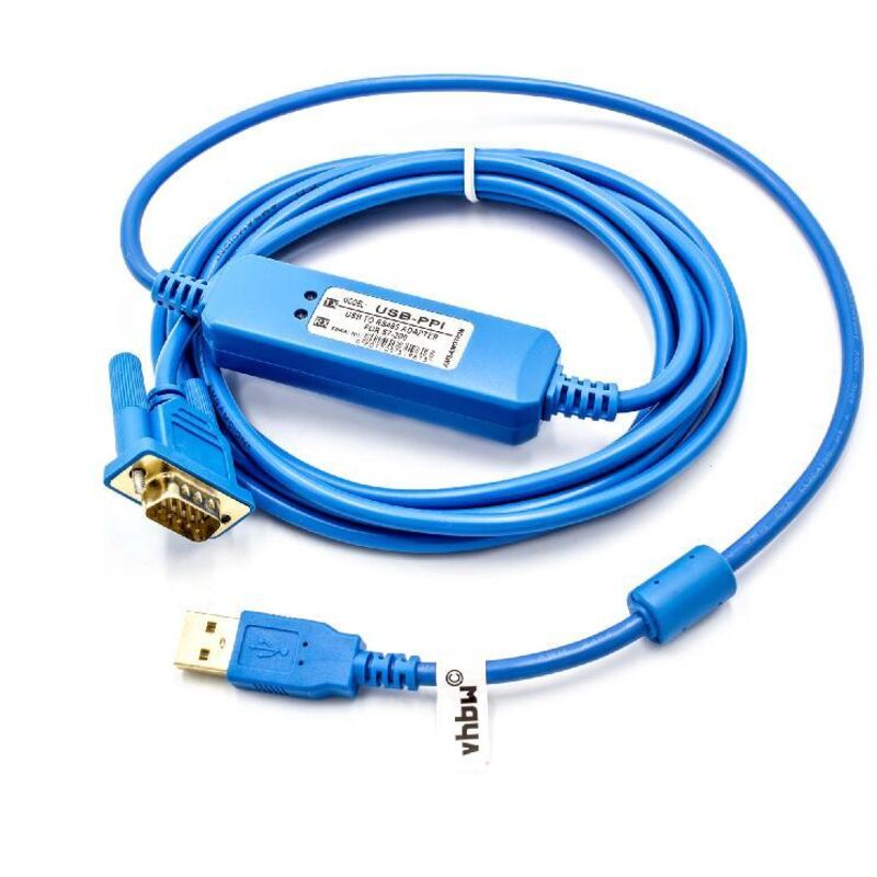Usb Programmierkabel plc kompatibel mit Siemens Simatic S7-200 plc Funkgerät - Seriell Adapter, blau - Vhbw